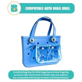 BB-RIVET-02 BAG BEANS Rivets Zipper Pouch #3