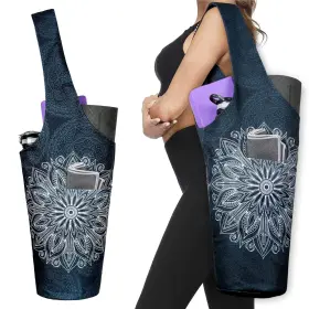 Bagyg 554937719203 Yoga Mat Bag - Long Tote With Pockets Holds More Accessories Carrier-