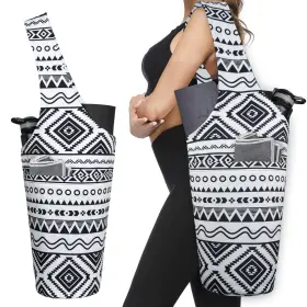 Bagyg 554937720391 Yoga Mat Bag - Long Tote With Pockets Holds More Accessories Ba Bagyg 554937720391 Yoga Mat Bag - Long Tote With Pockets Holds More Accessories Ba