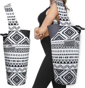 BAGYG-31035700 BAGYG Fashion Printed Yoga Mat Bag Pocket Tote