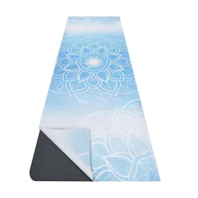 Bagyg Bagyg-31166556 Microfiber Yoga Mat Towel With Corner Pockets - Non Slip Moisture ... Fast Ship