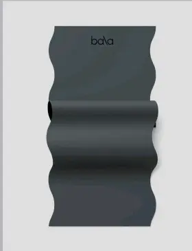 850055856554 BALA Wavy Mat Yoga Pilates