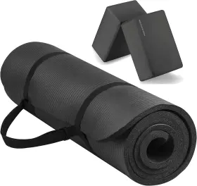 Bfgyb-blk BALANCEFROM High Density Anti Tear Exercise Yoga