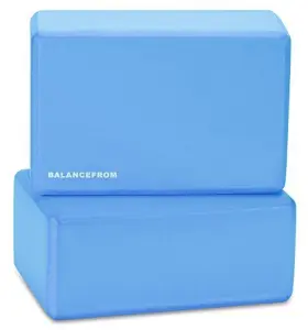 BFYB-N2-BL BALANCEFROM Set High Density Yoga Blocks #3
