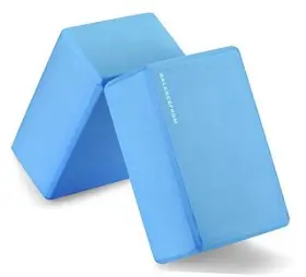 BFYB-N2-BL BALANCEFROM Set High Density Yoga Blocks