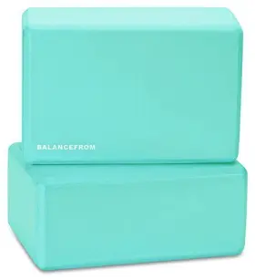 BFYB-N2-GR BALANCEFROM Set High Density Yoga Blocks #3