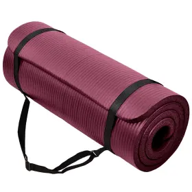 AP1-WINE-A BALANCEFROM FITNESS Yoga Mat Exercise Pilates
