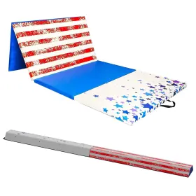 BFBM-8FTRWB BALANCEFROM FITNESS Mat Balance Beam Gymnastic