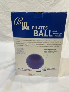 654602276839 BALLY Total Fitness Bfit Gear Pilates Ball #2