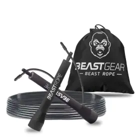 701197358713 BEAST GEAR Jump Rope Workout Fitness Cardio