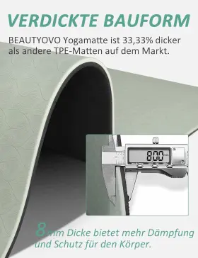 744110735130 BEAUTYOVO Yoga Mat Strap Double #3