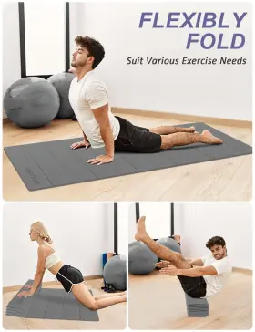 FYM-G01 BEAUTYOVO Yoga Mat Tpe Folding Exercise #3