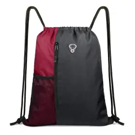 661757005948 BEEGREEN Drawstring Backpack Sports Gym Bag Men