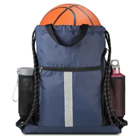 GDB01 BEEGREEN Gym Drawstring Backpack Bag Shoe Water Bott
