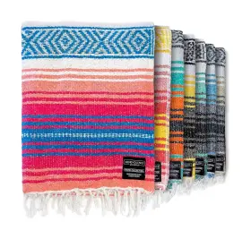 FALSAS-01 BENEVOLENCE LA Handwoven Mexican Blanket Yoga