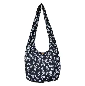 43201-157793 BENTHAI PRODUCTS Btp Skull Hippie Hobo Thai Bag