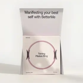 PCR00001-2 BETTERME Pilates Ring Raspberry Pink Core Leg