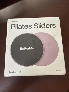 SLD00001-2 BETTERME Pilates Sliders Raspberry Pink Dual