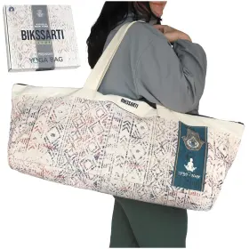 BIK1 BIKSSARTI Yoga Mat Bag Tracery
