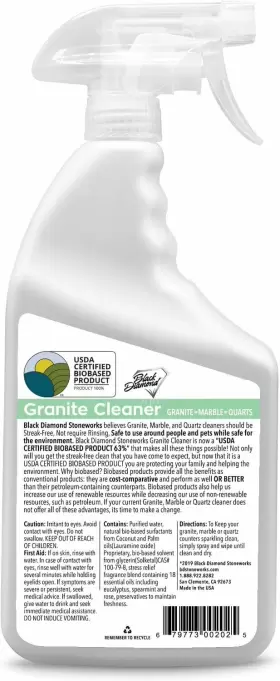 679773002025 BLACK DIAMOND STONEWORKS Granite Counter Cleaner #2