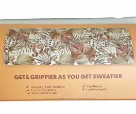 082-02-0522 BLOGILATES Yoga Mat Vegan Suede Mystical Moment #2