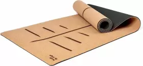 680193990519 BODY BY YOGA Cork Mat Slip Grip