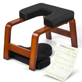 759357616371 BODY RHYTHM Yoga Headstand Bench Inversion Chair