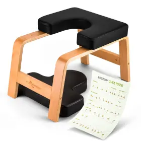 759357616388 BODY RHYTHM Yoga Headstand Bench Inversion Chair