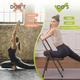 759357616906 BODY RHYTHM Yoga Chair Lumbar Abs Core Bala #2 759357616906 BODY RHYTHM Yoga Chair Lumbar Abs Core Bala #2