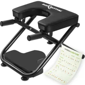 759357616951 BODY RHYTHM Yoga Headstand Bench Inversion Chair