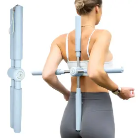 628942266331 BODYTREE Posture Corrector Yoga Cross Stick
