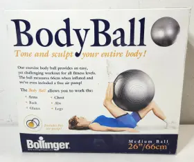 044435476078 BOLLINGER Body Ball Tone Sculpt Yoga Workout