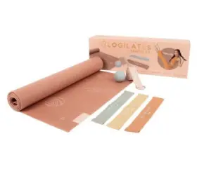 4851615 BONKERS Blogilates Starter Yoga Mat Massage Ball Kit 4851615 BONKERS Blogilates Starter Yoga Mat Massage Ball Kit