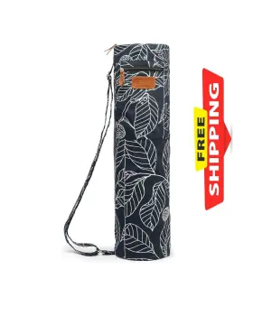 611702529654 YOGA Mat Bag Women Men Travel Gym Leaf