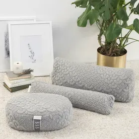 445008151140 BRENTWOOD HOME Yoga Pillow Bolster Meditation