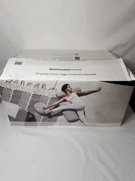 711181435740 BRENTWOOD HOME Crystal Cove Yoga Cushion Set #3