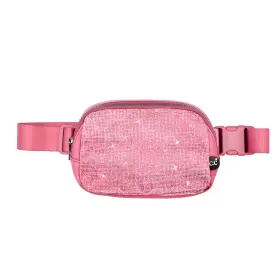 843794189656 C.C Rhinestone Fanny Pack Sparkly Waist Bag Belt