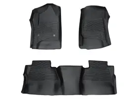TL-008 CALFFREE Floor Mats Chevrolet Sliverado Weather Tpe TL-008 CALFFREE Floor Mats Chevrolet Sliverado Weather Tpe