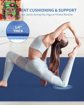 313111061083 CAMBIVO Yoga Mat Workout Men Women #3