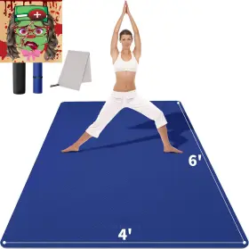 313111061083 CAMBIVO Yoga Mat Workout Men Women