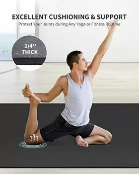 741416216820 CAMBIVO Yoga Mat Workout Men Women #3