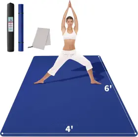 744110590814 CAMBIVO Yoga Mat Workout Men Women
