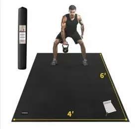 CSF6401BK CAMBIVO Yoga Mat Tpe Exercise Fitness
