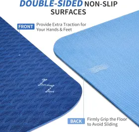 SF62 CAMBIVO Yoga Mat Women Men Tpe Workout #3