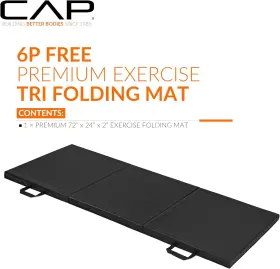 711181041538 CAP BARBELL Folding Anti Tear Exercise Training #2