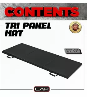 MTIS-9263BK CAP BARBELL Folding Anti Tear Exercise Training #2