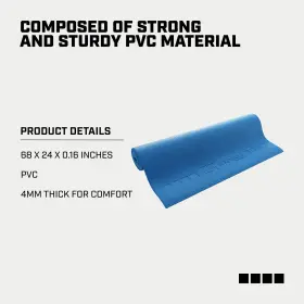 885998218763 CAPELLI SPORT Yoga Mat Slip Pvc Fitness Workout #3