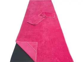 Chylk-yogatwl CHAYLAK Yoga Towel Slip Mat Corner Pockets