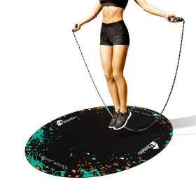 788505970737 CHEETE Jump Rope Mat Rubber Exercise Workout Gym