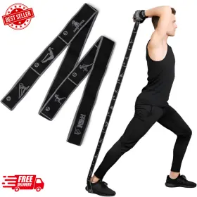 705353047862 YOGA Elastic Strap Loops Stretch Flexibility